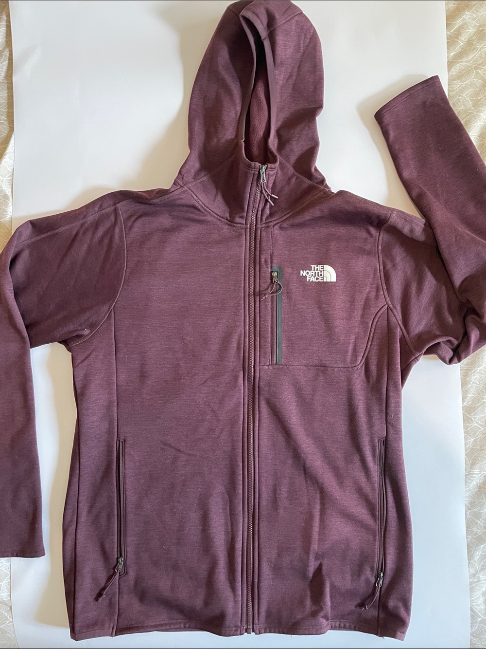 The North Face men’s Plum Full-Zip Hooded Jacket